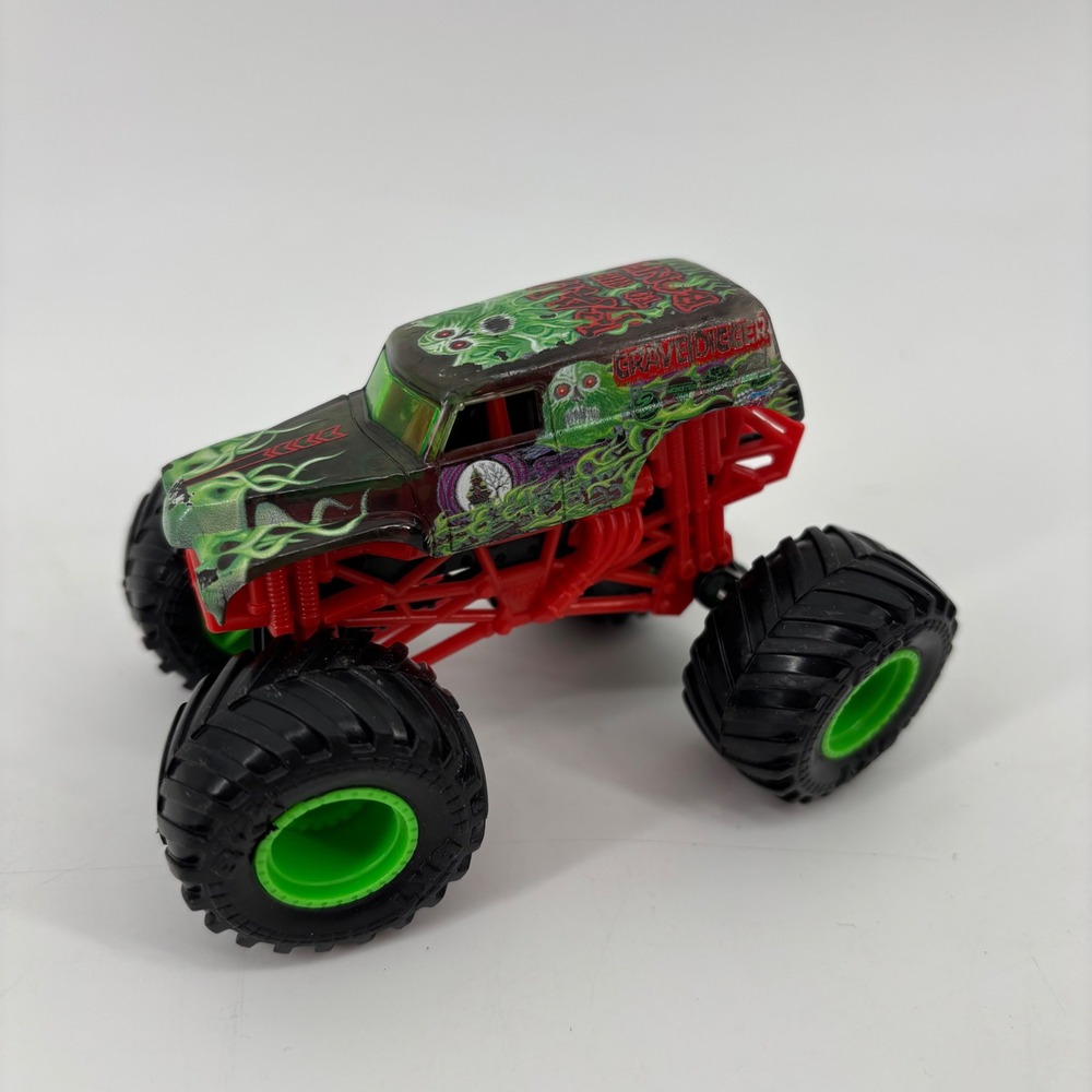 Monster Jam Grave Digger Monster Truck Unisex OS Black Green Bad to the Bone